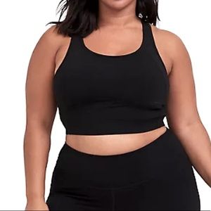 LOW-IMPACT SPORTS BRA - PERFORMANCE CORE BLACK 2